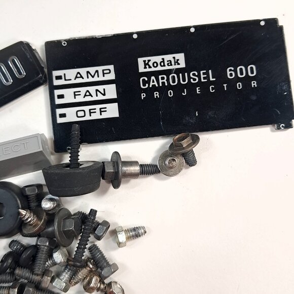 Vintage Kodak Carousel 600 Slide Projector FOCUS KNOB turn wheel part oem - Picture 3 of 4